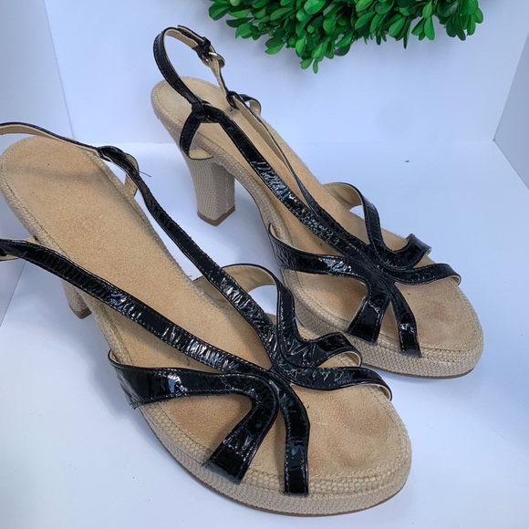 AEROSOLES Shoes - Aerosoles platform black patent leather shoes